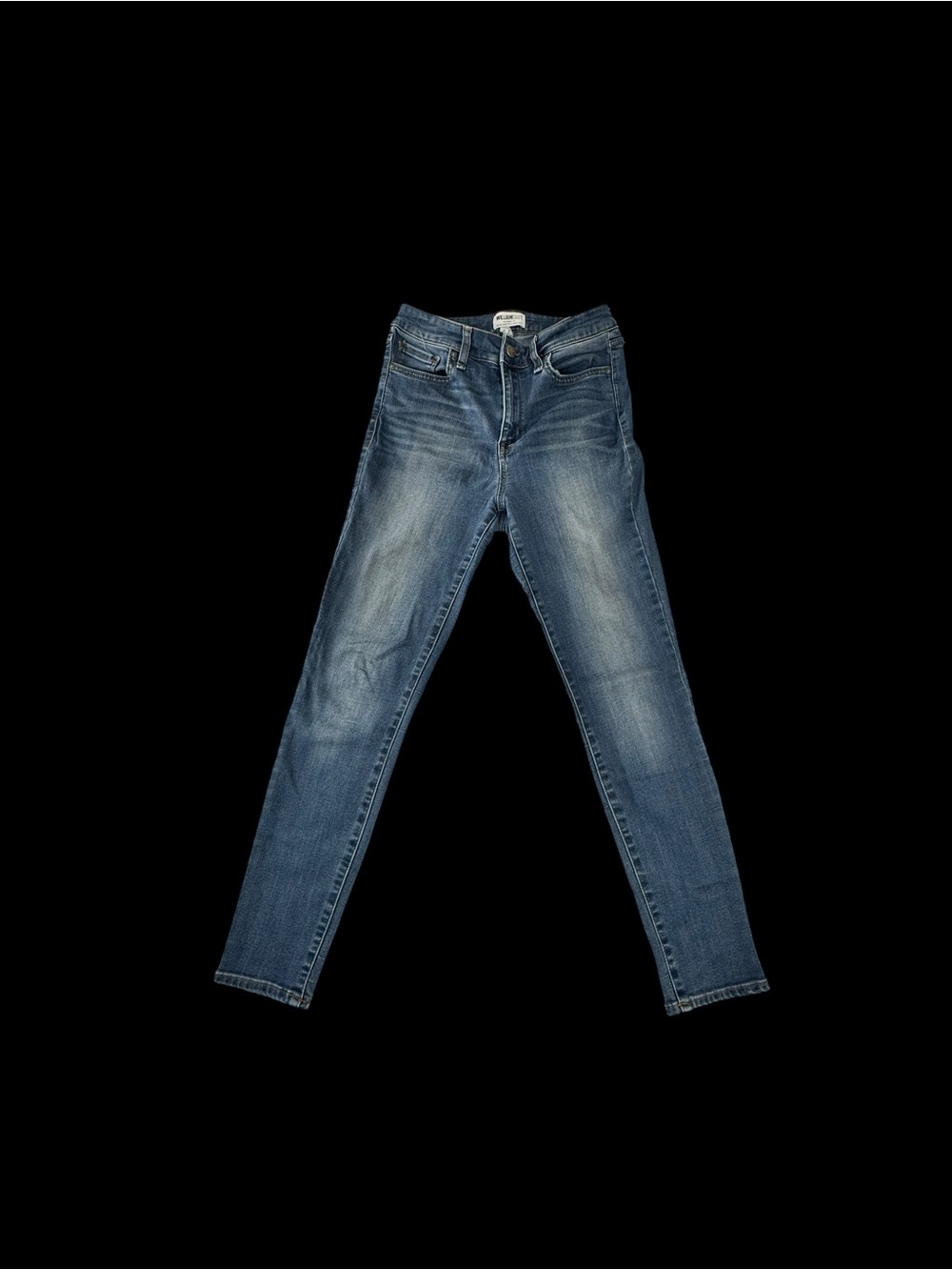 William Rast Light Blue Washed Skinny Jeans